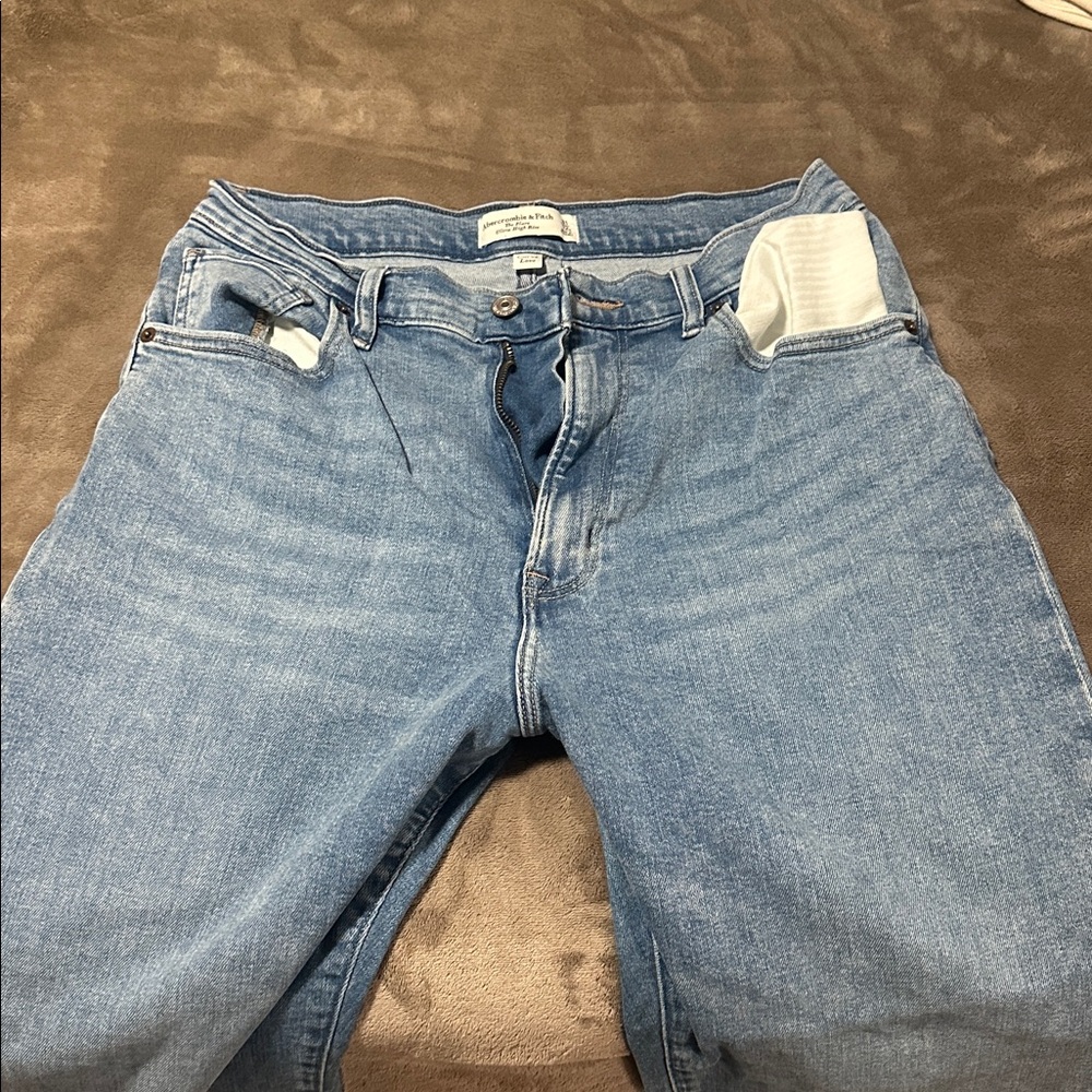 Abercrombie Curve Love Flare Jeans Ultra High Rise